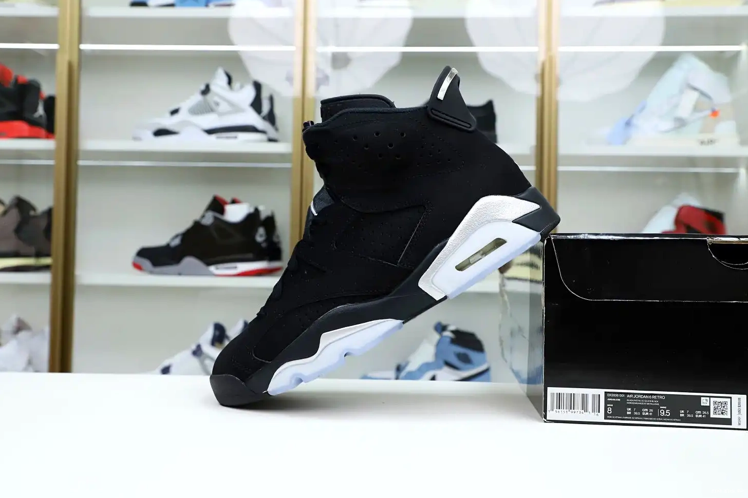 Kimikick CHROME AIR JORDAN 6 0718